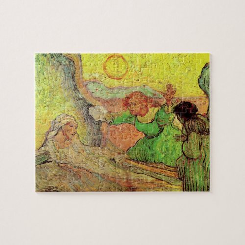 The Raising of Lazarus by Vincent van Gogh Jigsaw Puzzle