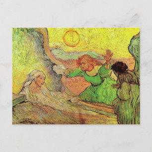 The Raising of Lazarus by Vincent van Gogh Postcard