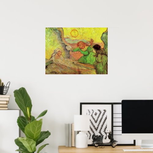 The Raising of Lazarus by Vincent van Gogh Poster