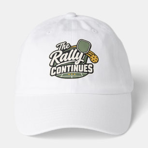 The Rally Continues Pickleball Gift Hat