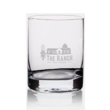 The Ranch - Etched Highball Glass