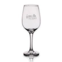 The Ranch - Etched  Wine Glass