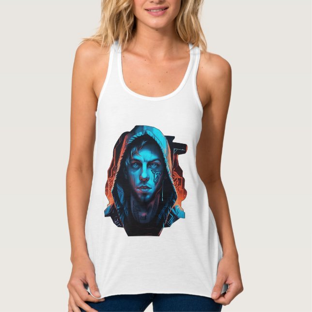 The Rapper T-shirt Tank Top (Front)