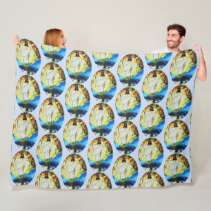 THE RAPTURE FLEECE BLANKET