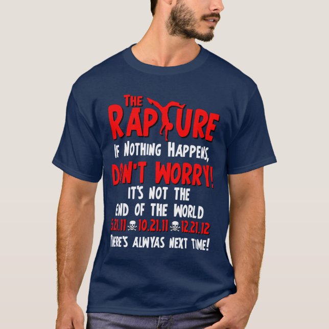 The Rapture - If nothing happens T-Shirt (Front)