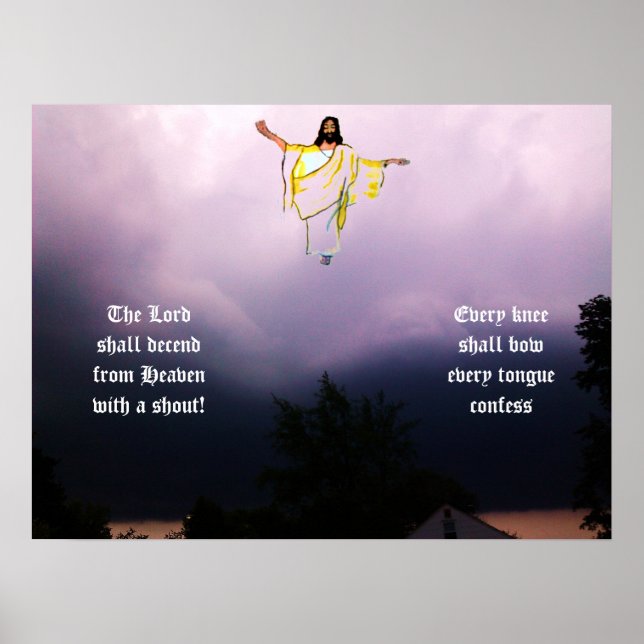 THE RAPTURE IN THE SKY POSTER (Front)