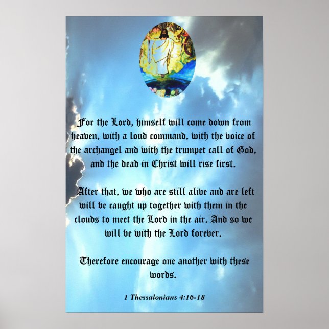 THE RAPTURE OF THE CHRISTIANS POSTER (Front)