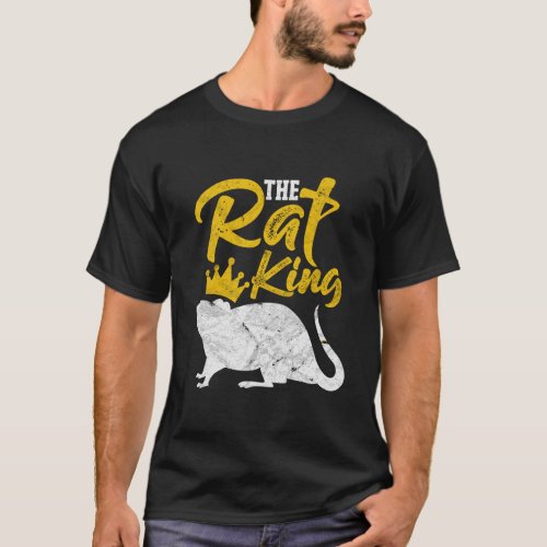 The Rat King Funny Rat Owner Vintage T_Shirt
