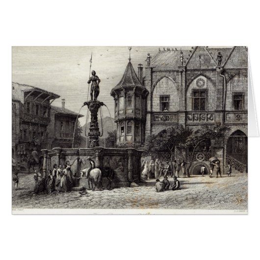 The Rathhaus, Hildesheim Cards (Front Horizontal)