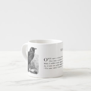 The Raven by Edgar Allen Poe Espresso Cup