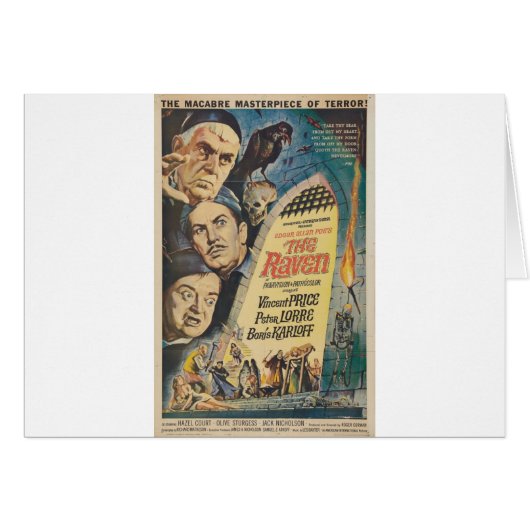 THE RAVEN by Philip J. Riley Cards (Front Horizontal)