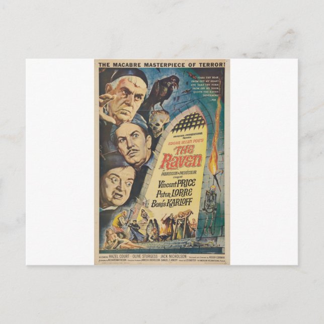 THE RAVEN by Philip J. Riley Postcard (Front)