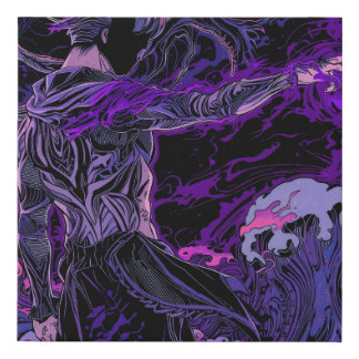 The Raven Faux Canvas Print