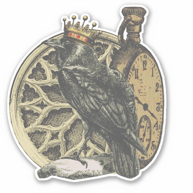 The Raven King Sticker (Front)