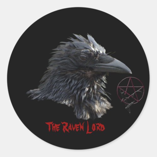 The Raven Lord Sticker