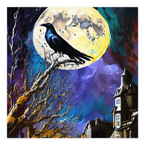 The Raven Nevermore Photo Print