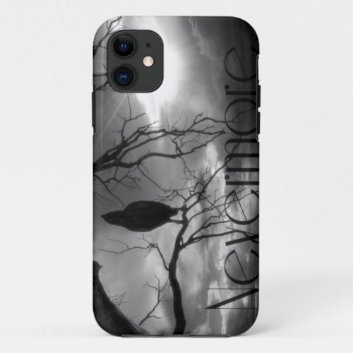 The Raven _ Nevermore Sunbeams Tree iPhone 11 Case