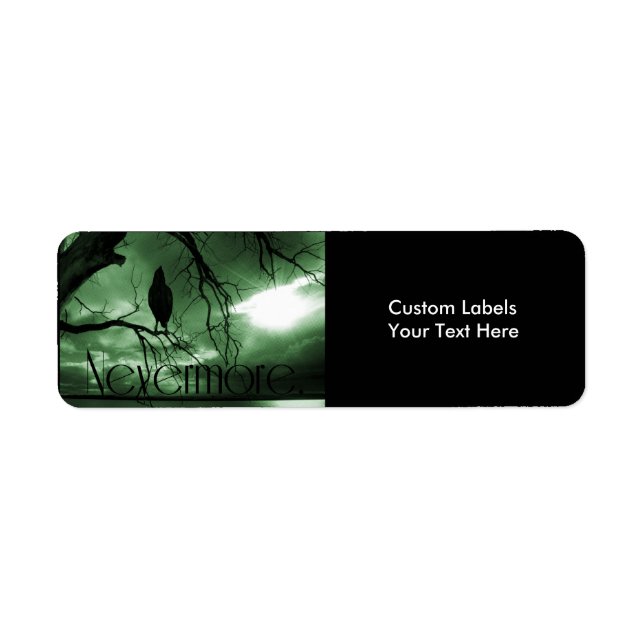 The Raven - Nevermore Sunbeams Tree - Green Label (Front)