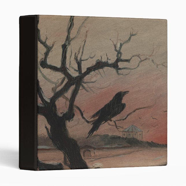 The Raven of Karlstejn, 1882 3 Ring Binder (Front/Spine)