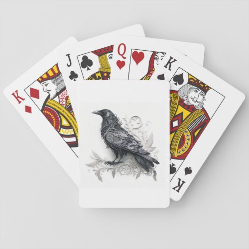 The Raven Playing Cards