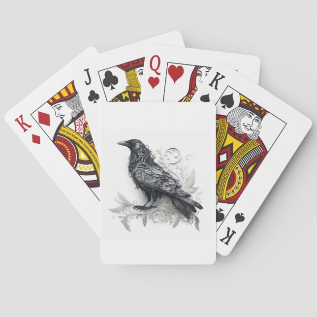 The Raven Playing Cards (Back)