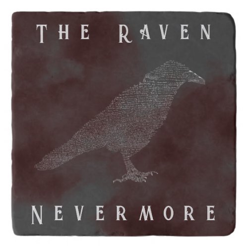 The Raven Poem Trivet