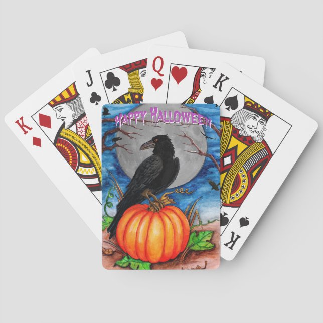 The Raven Poker Cards (Back)