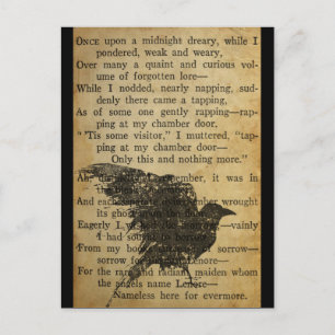 The Raven Postcard
