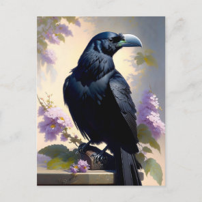 the raven postcard