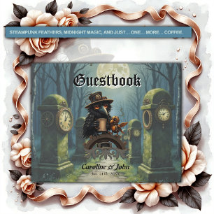 The raven powered by Coffee Guest Book