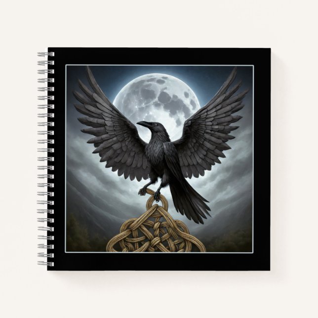 The Raven & The Moon Notebook (Front)