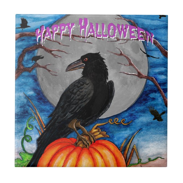 The Raven Tile (Front)