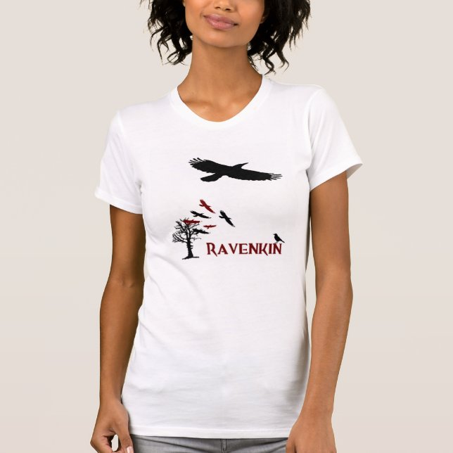 The Ravenkin Ladies' Specialty T-Shirt (Front)