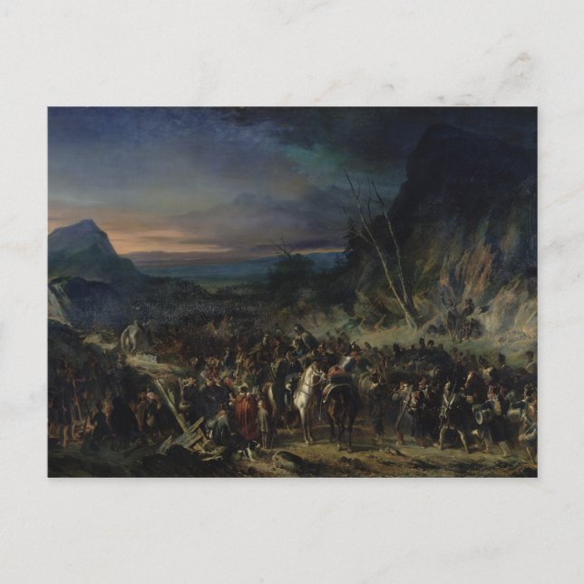 The Ravine, Campaign of 1809, 1843 Postcard (Front)