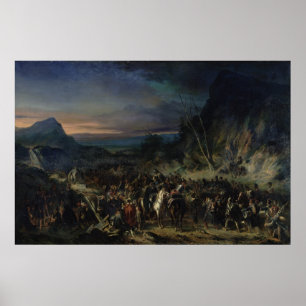 The Ravine, Campaign of 1809, 1843 Poster