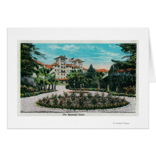 The Raymond Hotel and GroundsPasadena, CA Cards (Front Horizontal)