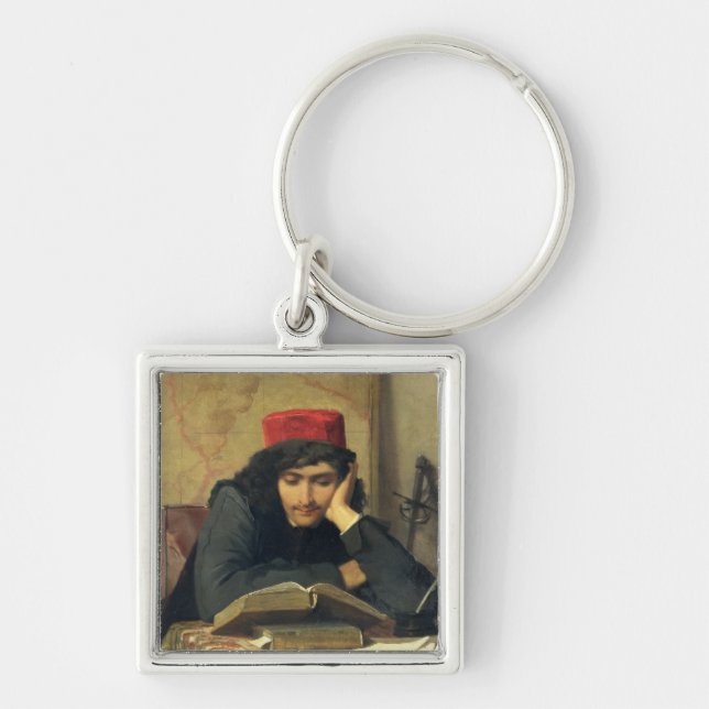 The Reader, 1856 Keychain (Front)