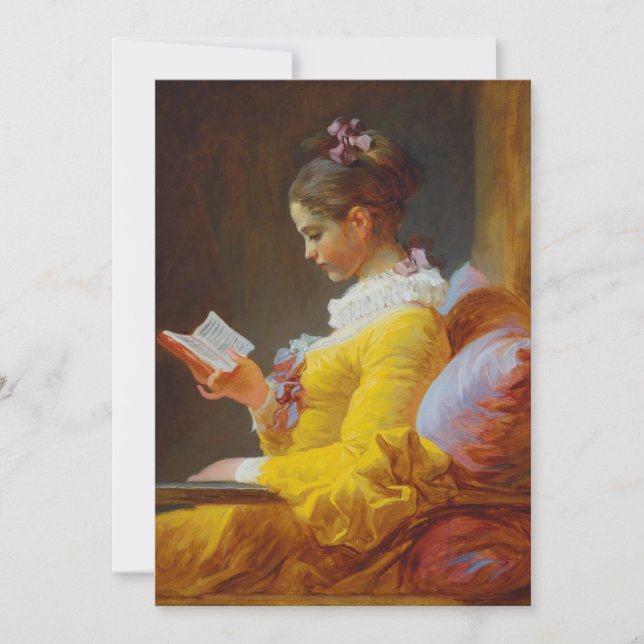 The Reader by Jean-Honore Fragonard (Front)
