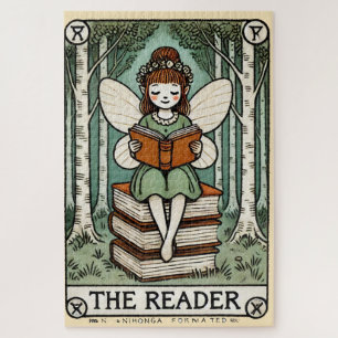 The Reader Fairy Tarot Card                        Jigsaw Puzzle