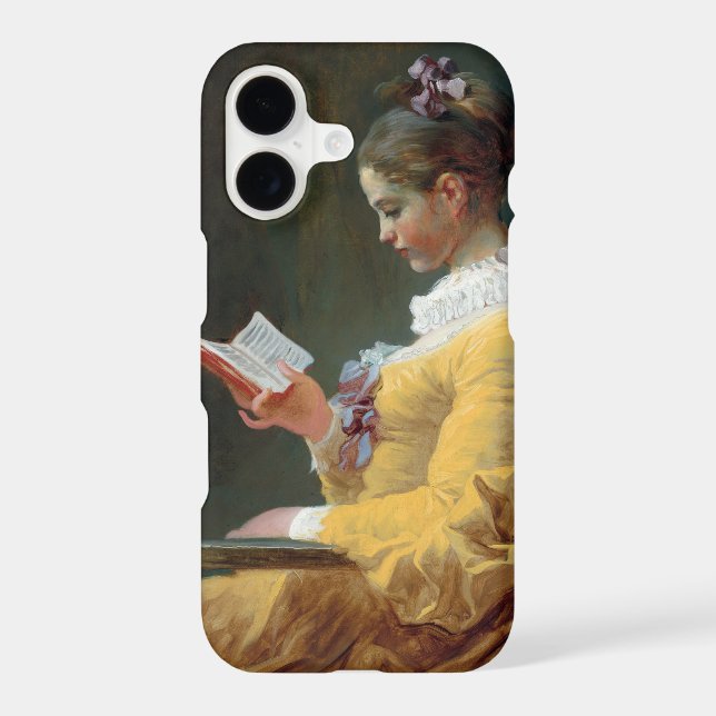 The Reader, Fragonard Iphone Case (Back)