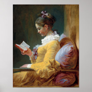 The Reader, Fragonard Poster