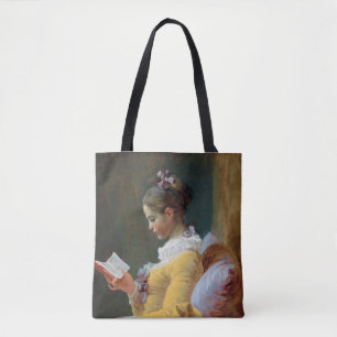The Reader, Fragonard Tote Bag