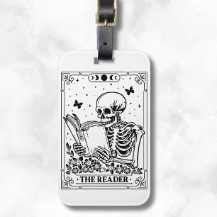 The Reader Tarot Card Luggage Tag