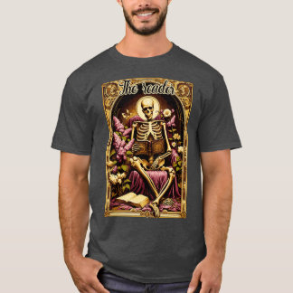 The reader tarot skeleton T-Shirt
