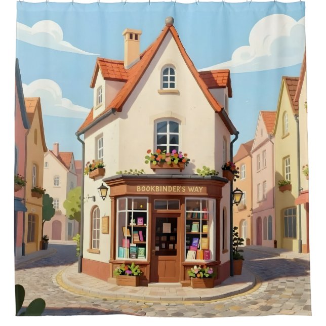 The Reading Corner -  Shower Curtain (Front)