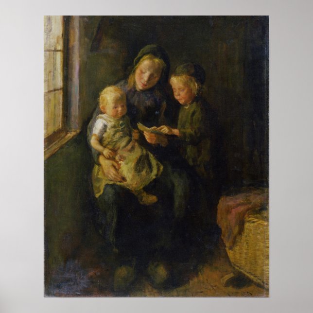 The Reading Lesson Poster (Front)