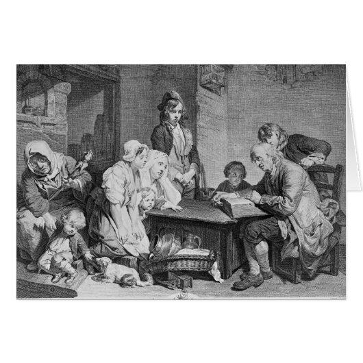 The Reading of the Bible Cards (Front Horizontal)