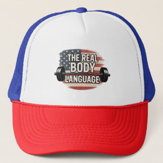 The Real Body Language Gym Trucker Hat