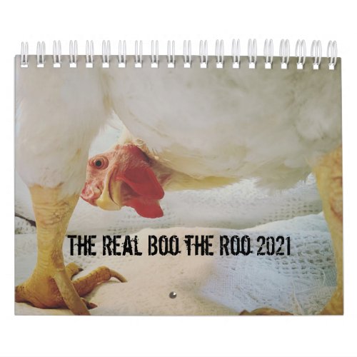The Real Boo the Roo 2021 small calendar