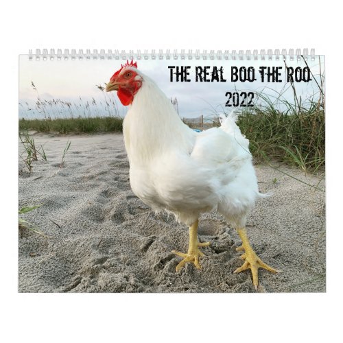 The Real Boo the Roo 2022 Calendar